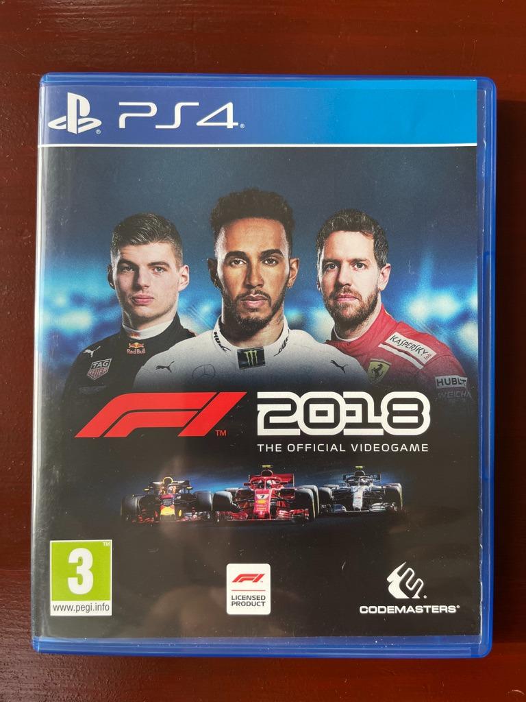 Formule 1 2018 PS4 spel, Racen en Vliegen, Ophalen of Verzenden, Zo goed als nieuw, Eén computer