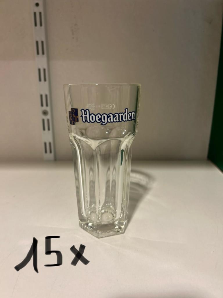 Hoegaarden glazen, Ophalen, Zo goed als nieuw