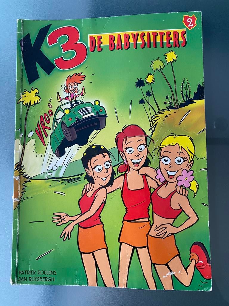 K3 originals - 2 De babysitters, Eén stripboek, Ophalen of Verzenden, Gelezen