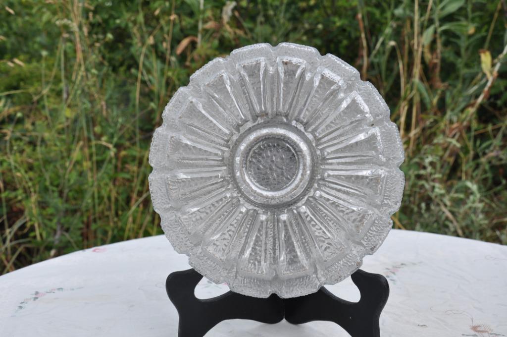 verre de plafonnier rond en verre, Enlèvement ou Envoi, Comme neuf, Verre