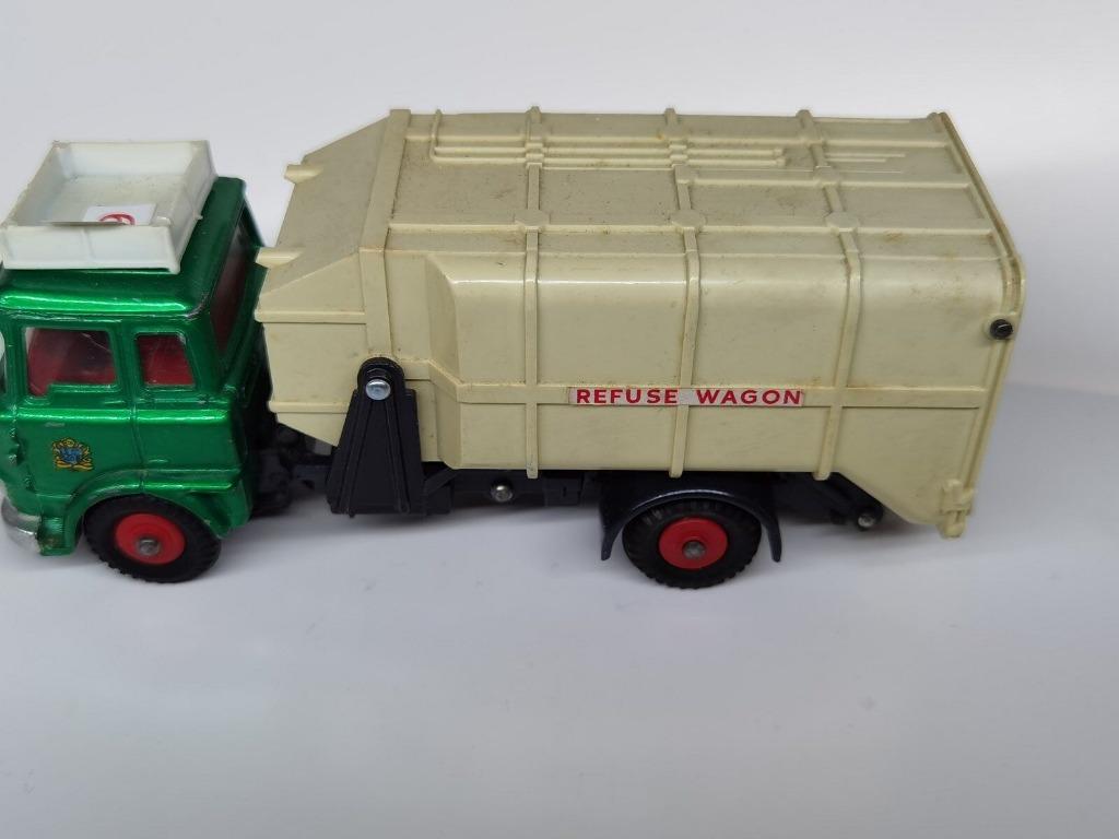 Vintage BEDFORD Refuse Wagon 1970 1/43 DINKY TOYS GB England, Enlèvement ou Envoi, Comme neuf, Bus ou Camion, Dinky Toys