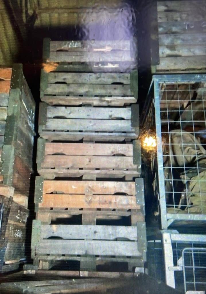 120 Fruitkisten Kuubkisten 1 op 1,2 meter, Ophalen