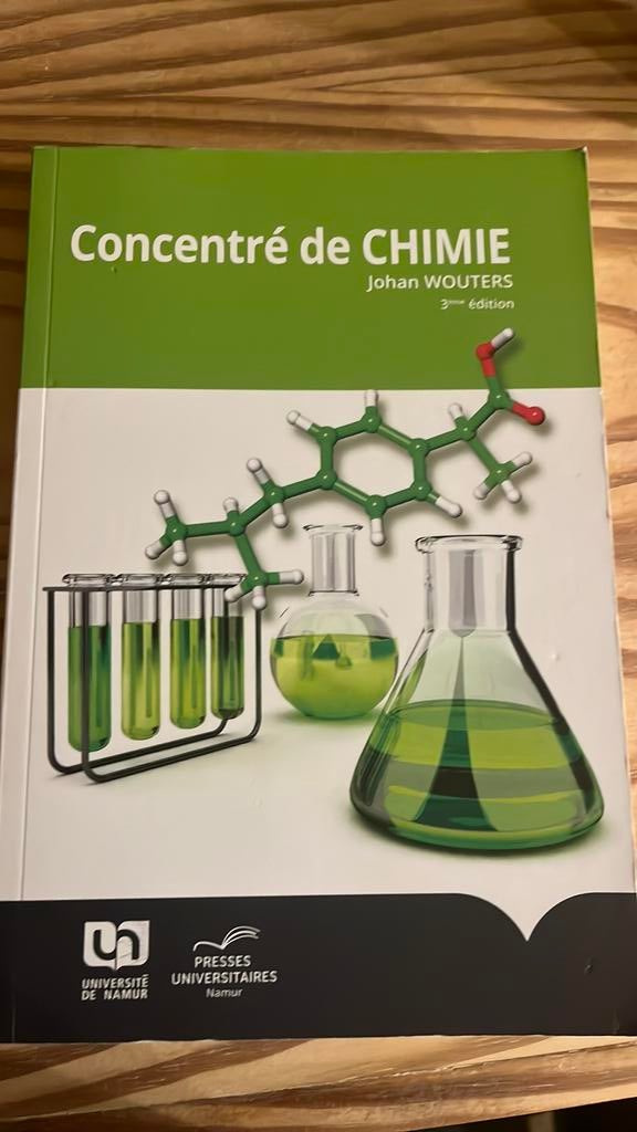 Livre de chimie, Enlèvement, Neuf, Autres niveaux, Chimie