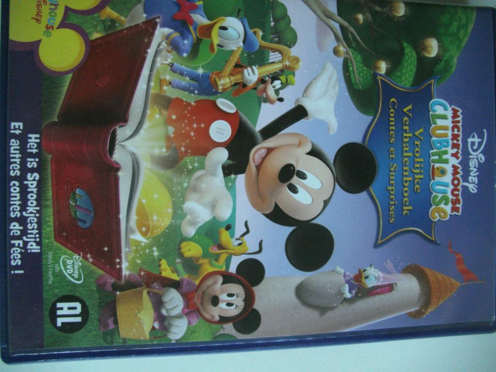Mickey Mouse Clubhouse "Vrolijke Verhalenboek", Ophalen of Verzenden, Mickey Mouse, Gebruikt