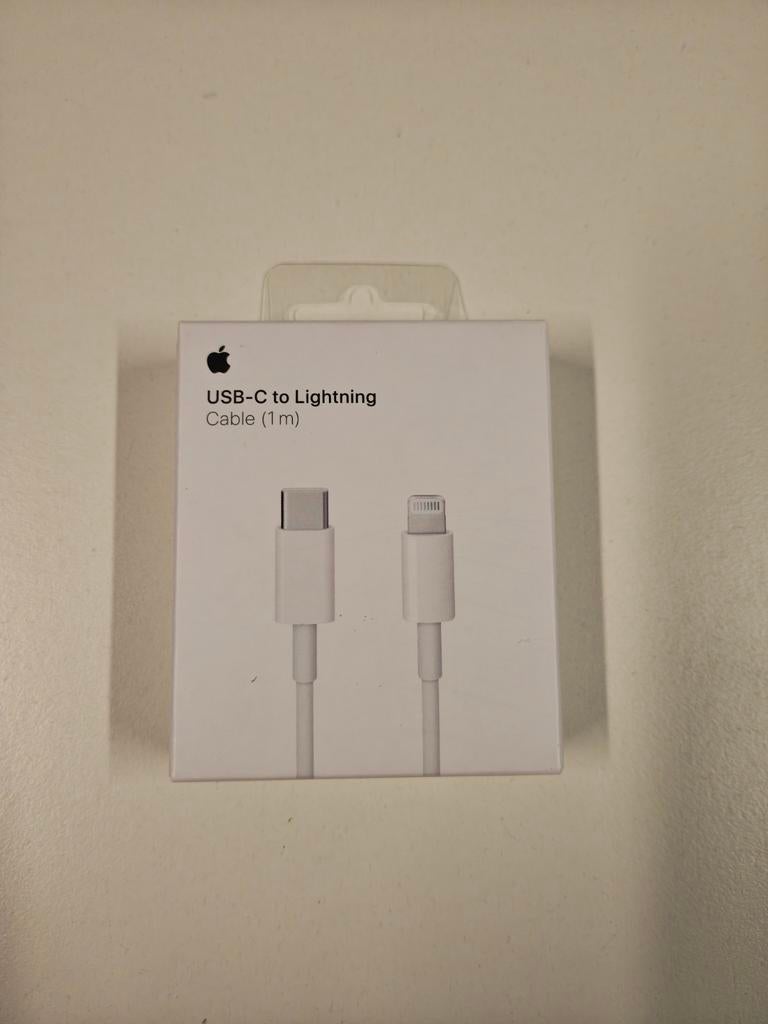 Apple MLL82ZM/A câble USB 1 m USB C Blanc, original NEUF, Enlèvement ou Envoi, Neuf, Apple iPhone