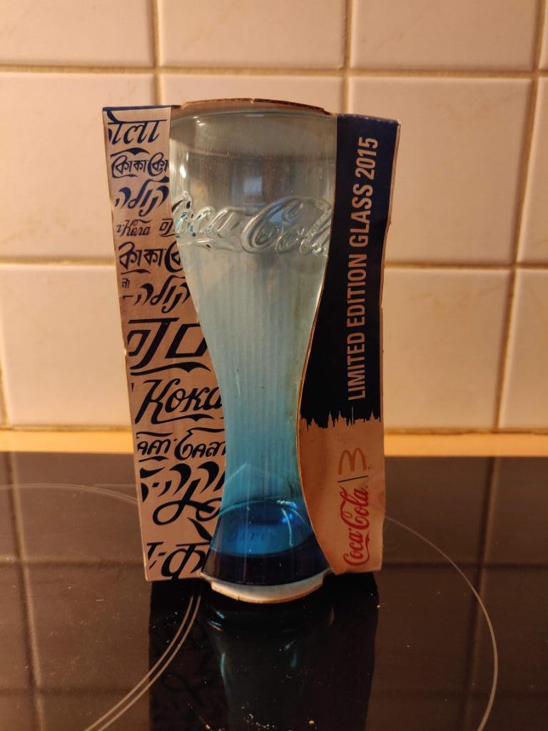 Coca-Cola glas 2015 - Russisch Koka-Kona COLLECTORS ITEM!!, Ophalen, Nieuw, Frisdrankglas
