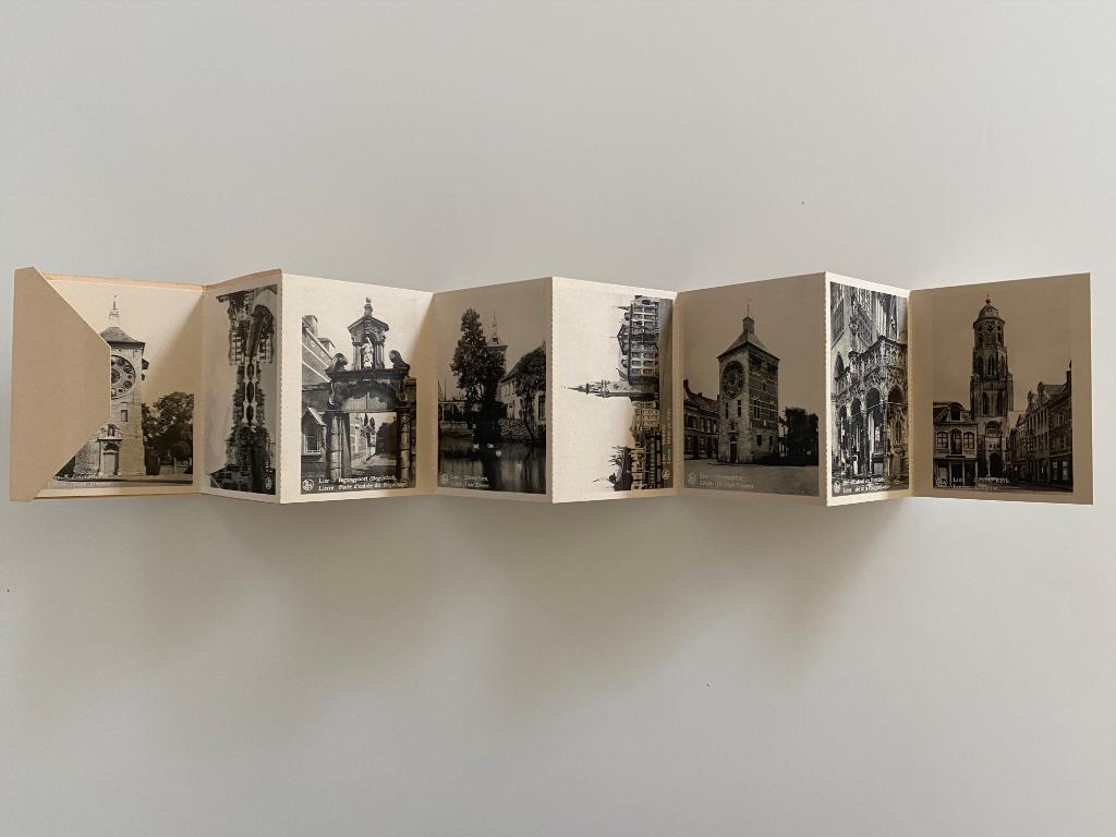 Livret Cartes Postales Vintage Mémorial Lierre, Enlèvement ou Envoi, 1920 à 1940, Non affranchie, Anvers