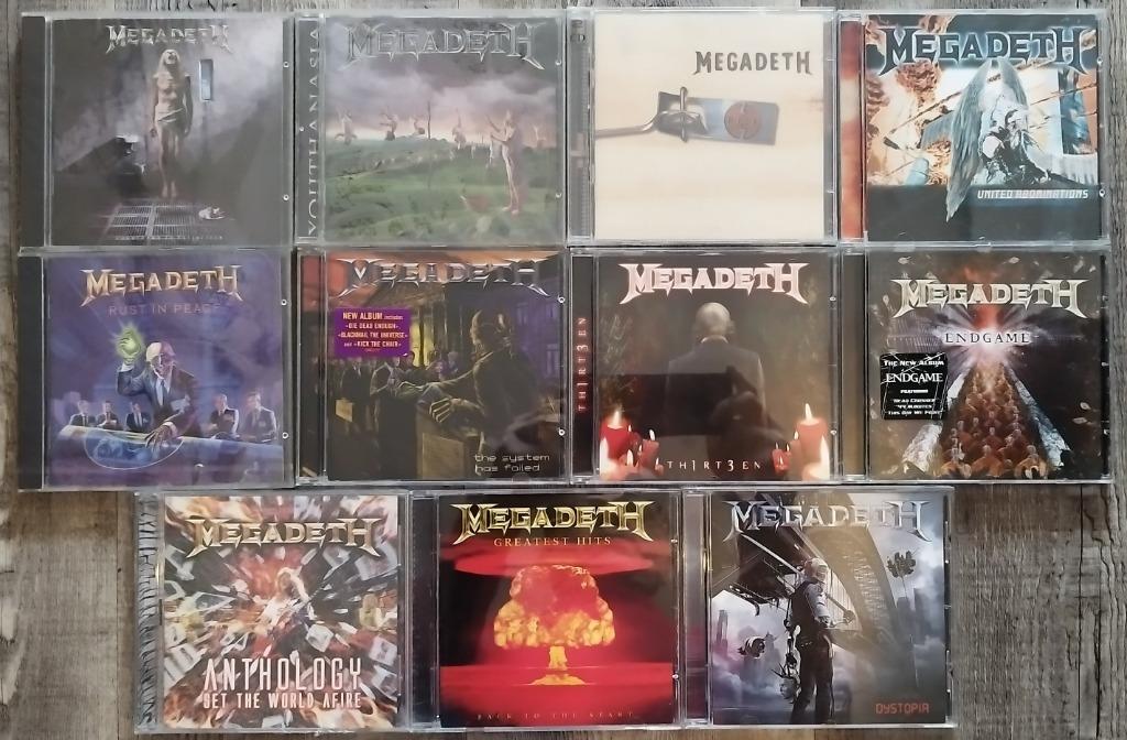 Coffret CD MEGADETH, CD & DVD, CD | Hardrock & Metal, Enlèvement ou Envoi, Comme neuf