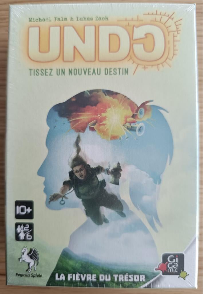 Gigamic / Jeu Undo / La fièvre du trésor, Enlèvement ou Envoi, Neuf
