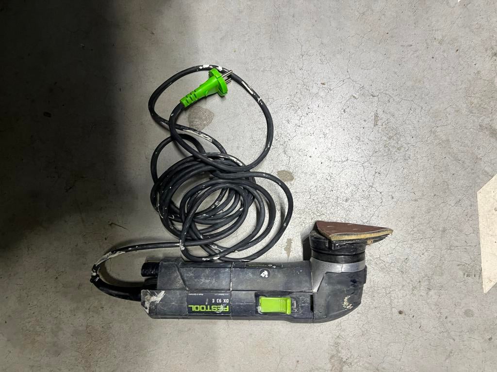Festool Ponceuse triangulaire DX93 E plus, Ophalen, Zo goed als nieuw