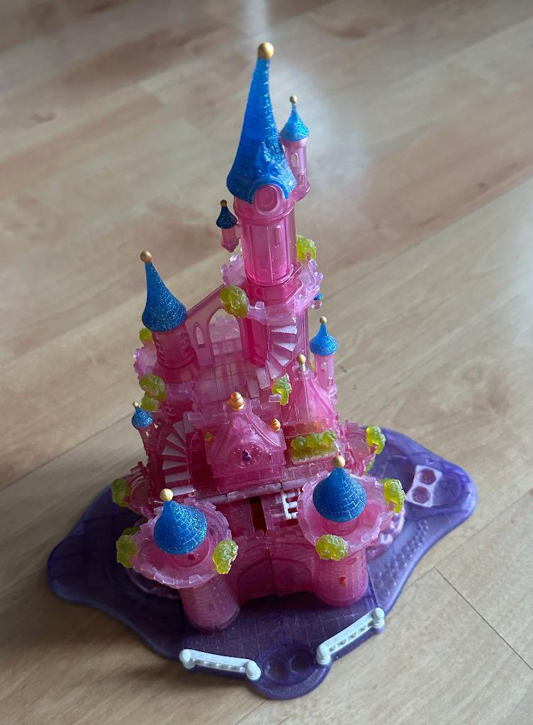 POLLY POCKET 1995 Cinderella Enchanted Palace Disney, Enlèvement, Cendrillon ou Belle, Utilisé, Statue ou Figurine