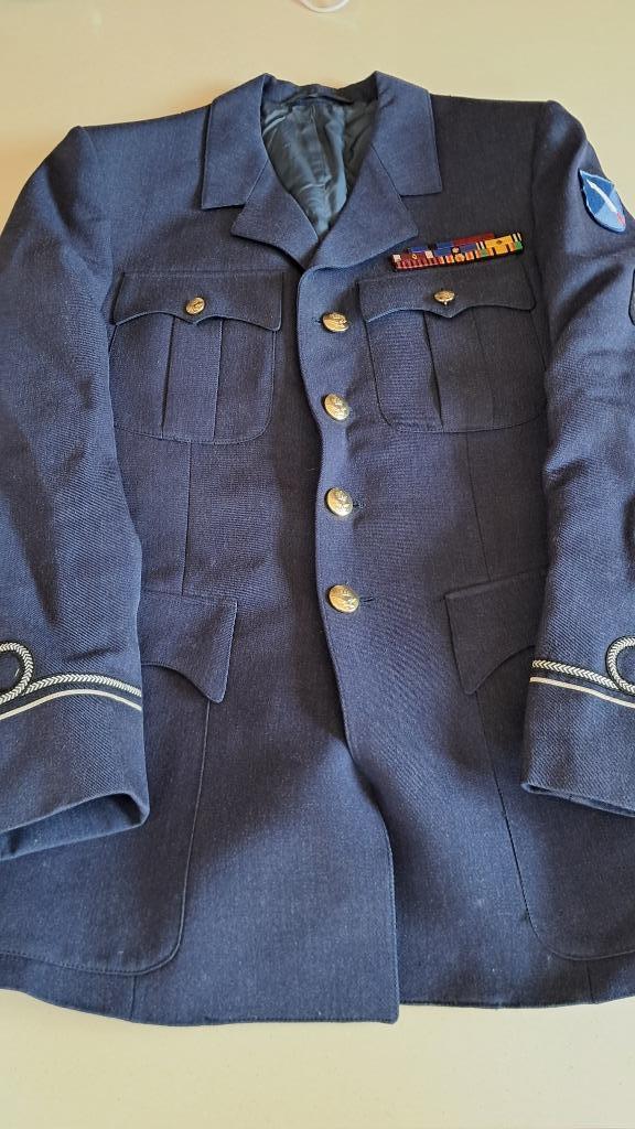 BELGIQUE - ADJUDANT CHEF - WING MISSILES - VETERAN 40-45, Verzamelen, Ophalen of Verzenden, Luchtmacht, Kleding of Schoenen