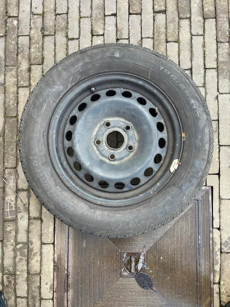 Fulda Ecocontrol zomerbanden + velgen, Autos : Pièces & Accessoires, Pneus & Jantes, 15 pouces, Pneus et Jantes, Véhicule de tourisme