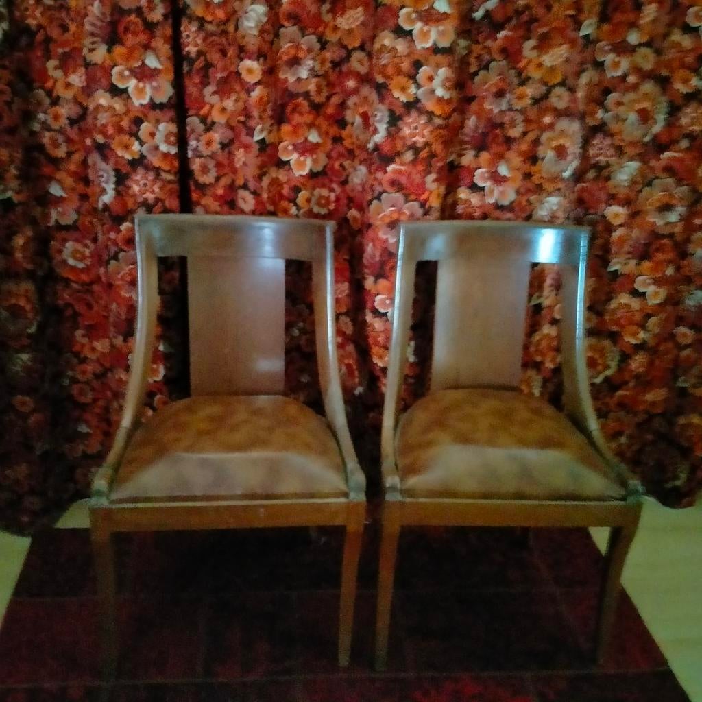 2 art deco stoelen, Ophalen
