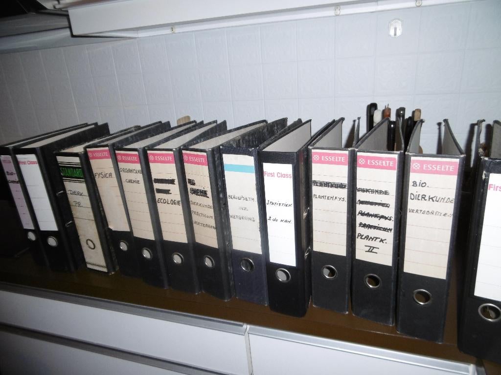 classeurs, Enlèvement, Utilisé