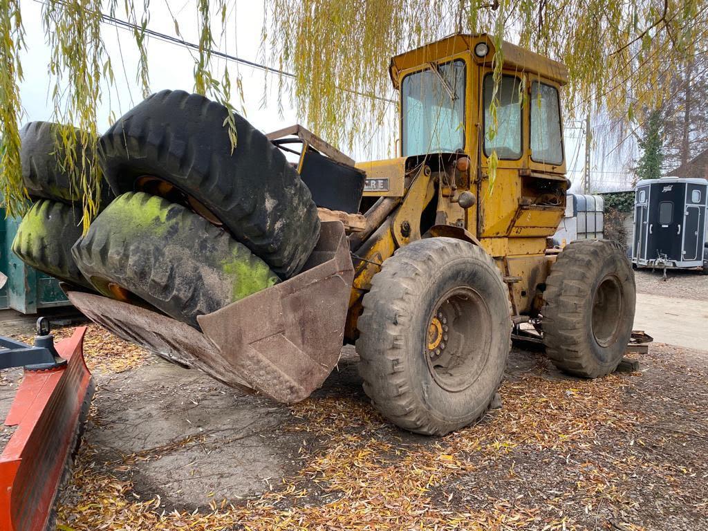 John Deere 544 Bulldozer met gereviseerde motor, Ophalen, Bulldozer