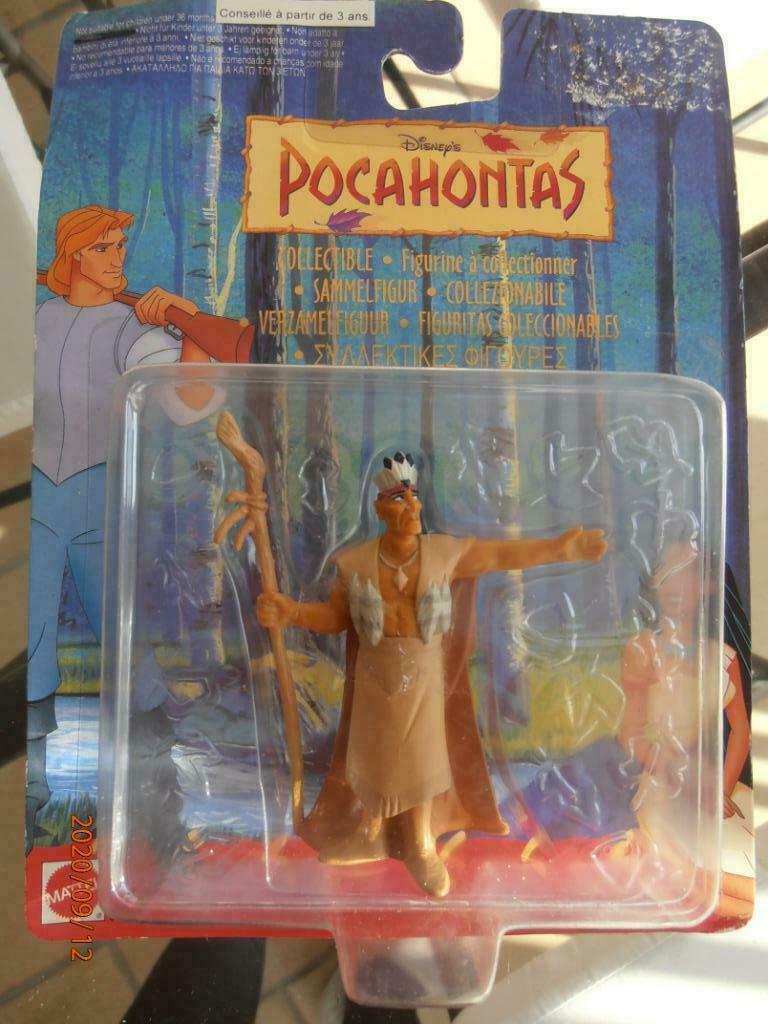 Figurine "Chef Powhatan" de Pocahontas – MATTEL (1994), Ophalen of Verzenden, Zo goed als nieuw, Mens