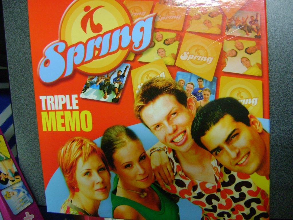 triple memo SPRING en memo dreamland, Vijf spelers of meer, Ophalen of Verzenden, Nieuw