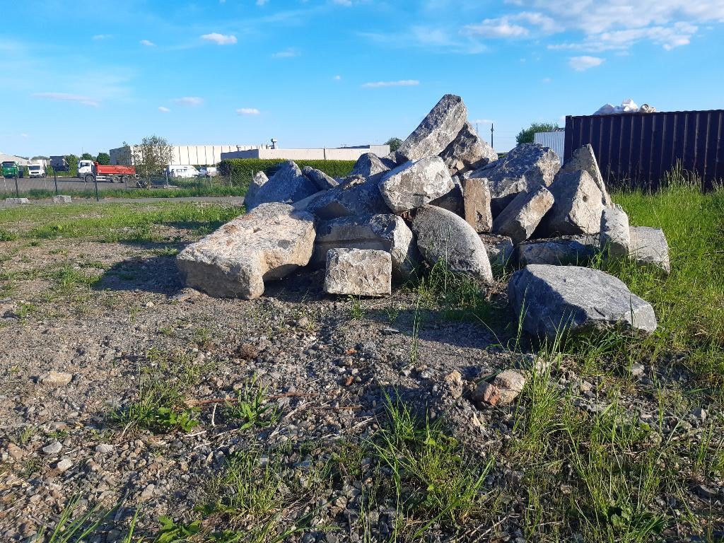 Pierre bleu à donner - grand taille, Enlèvement, Utilisé, Pierres naturelles