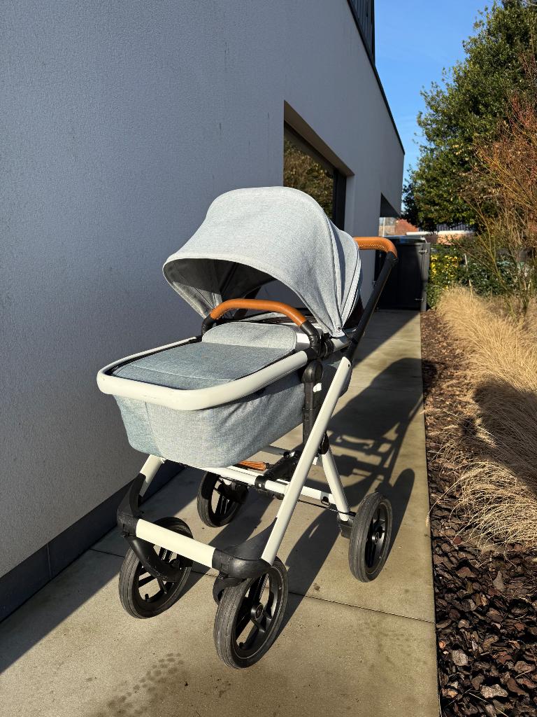 Kinderwagen Dubatti One ‘Melange Green’, Autres marques, Pneus, Comme neuf, Enlèvement