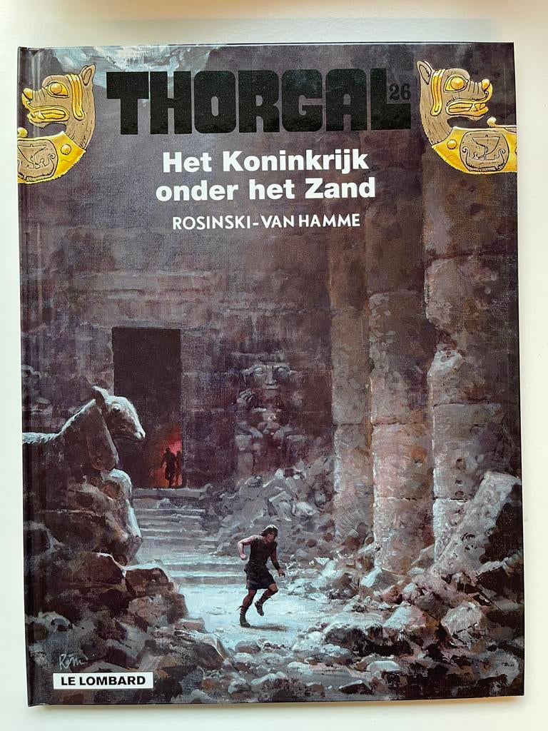 Thorgal het koninkrijk onder het zand hardcover eerste druk, Boeken, Ophalen of Verzenden