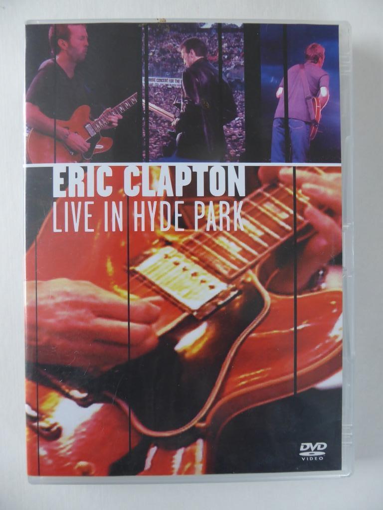 ERIC CLAPTON : LIVE IN HYDE PARK (LIVE DVD), Alle leeftijden, Ophalen of Verzenden, Zo goed als nieuw