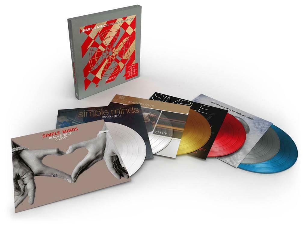 Vinyl 6LP Box Simple Minds Rejuvenation 2001-2014 COLOUR NEW, Enlèvement ou Envoi, Neuf, dans son emballage, 12 pouces