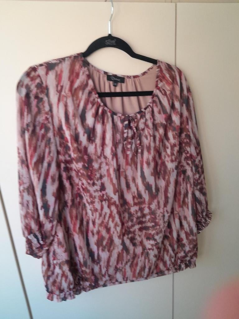 Blouse Diversa taille 46, Vêtements | Femmes, Taille 46/48 (XL) ou plus grande, Enlèvement ou Envoi, Beige, Comme neuf