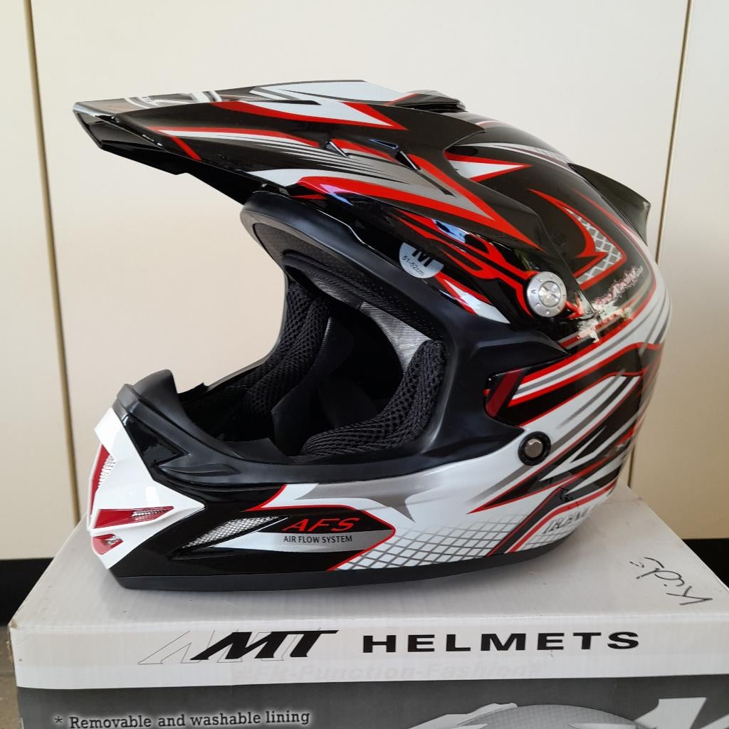 Kinderhelm Cross M51-52 OP=OP, Ophalen, Nieuw, Small, MT Helmets
