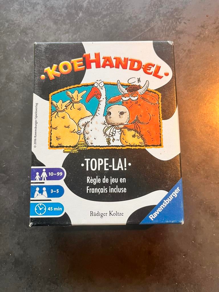 Koehandel (spel), Ophalen of Verzenden, Zo goed als nieuw