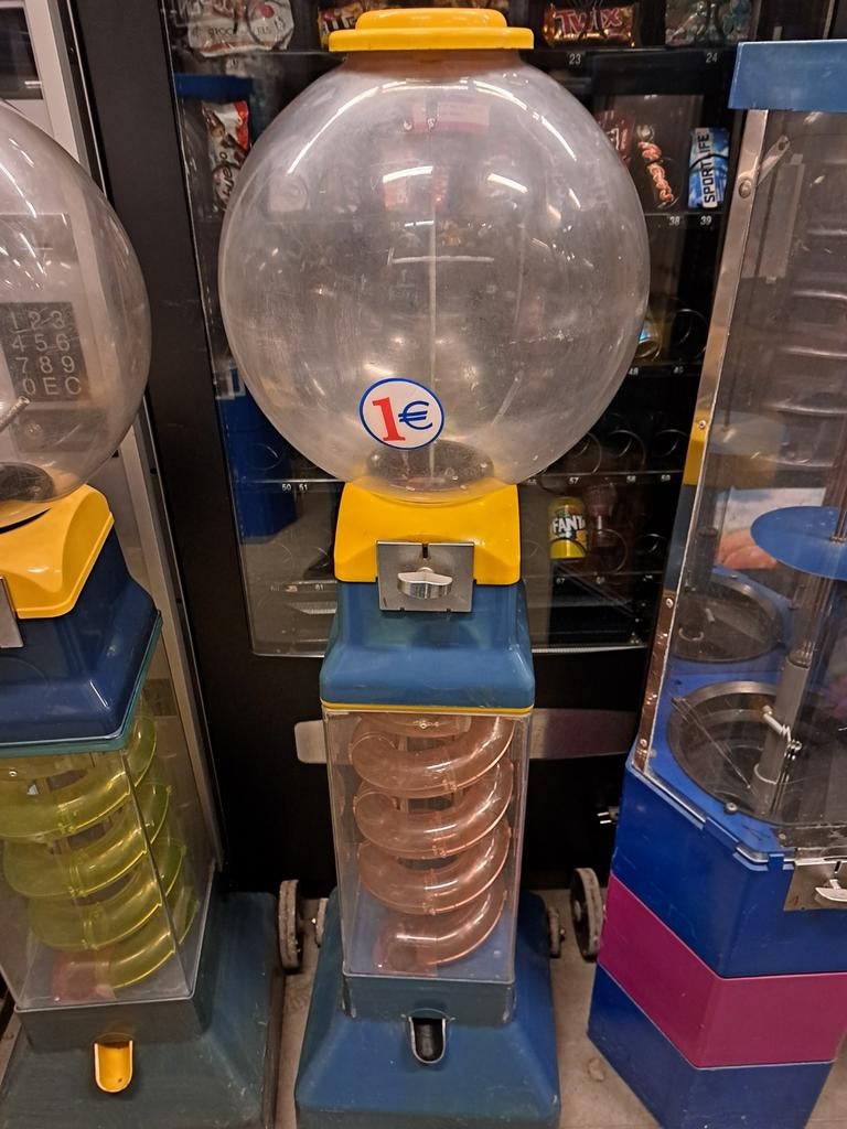 Capsule automaat Spiral UITZOEKEN, Ophalen