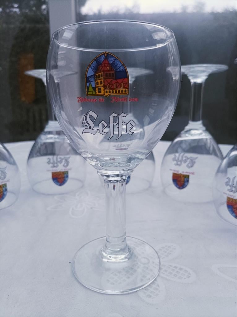 7 glazen voor LEFFE bier, Ophalen of Verzenden, Leffe