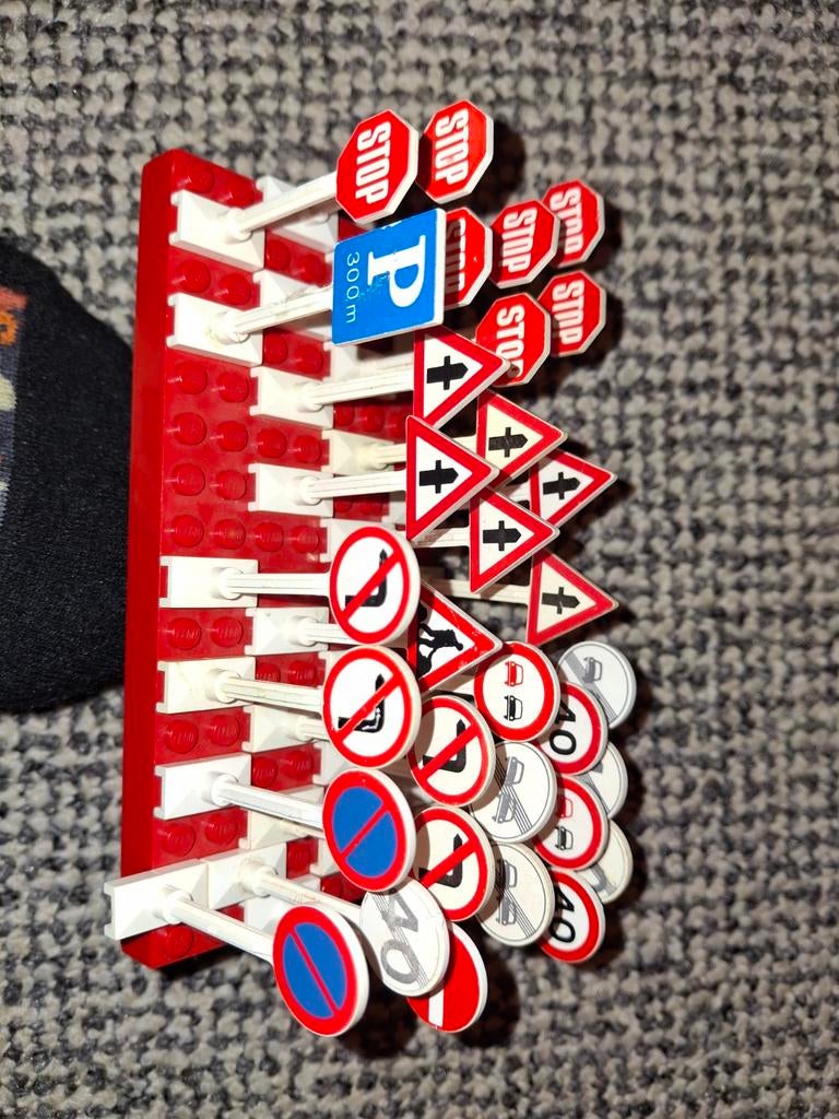 32 panneaux de signalisation Lego, Enlèvement ou Envoi, Lego