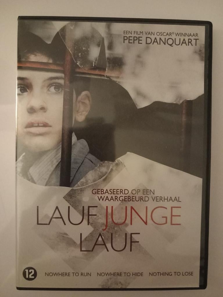 Dvd Lauf junge lauf (Oorlogsfilm) ZELDZAAM, Enlèvement ou Envoi, Comme neuf, Guerre