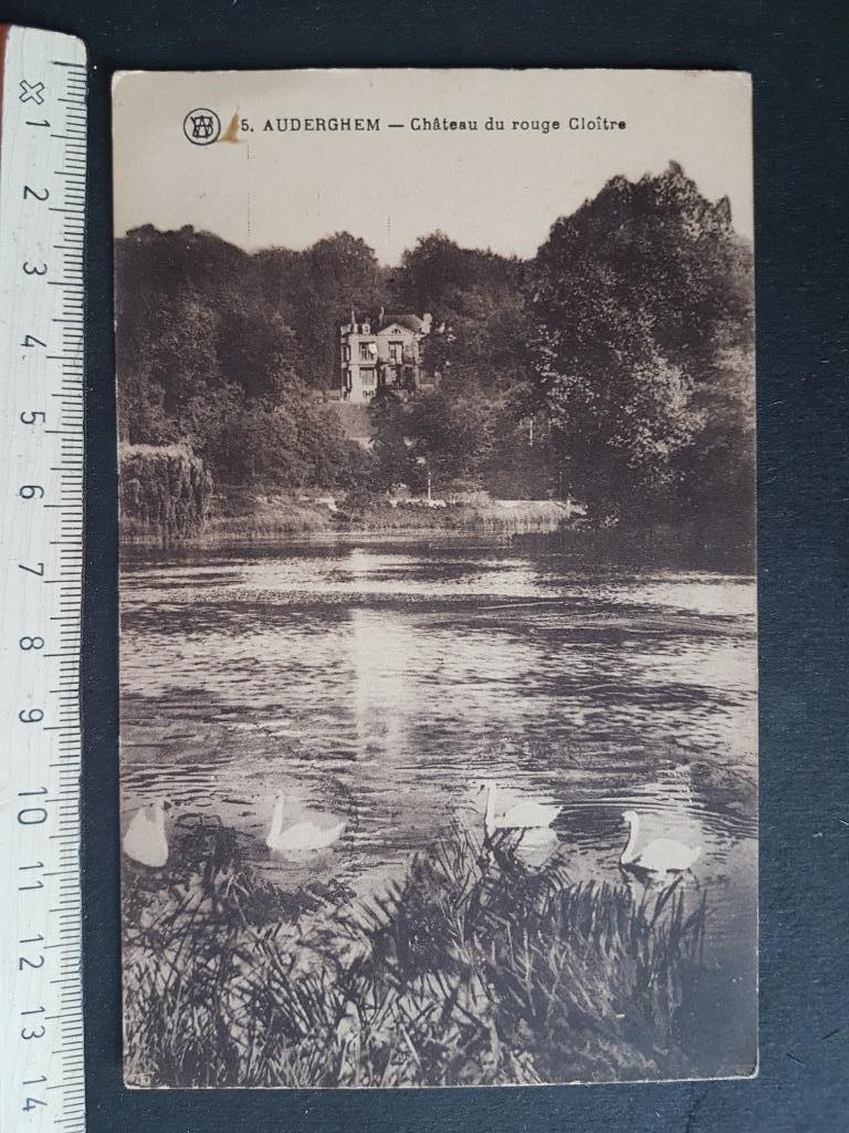 Postkaart Auderghem Oudergem Chateau du rouge Cloître, Verzenden, 1920 tot 1940, Ongelopen, Brussel (Gewest)