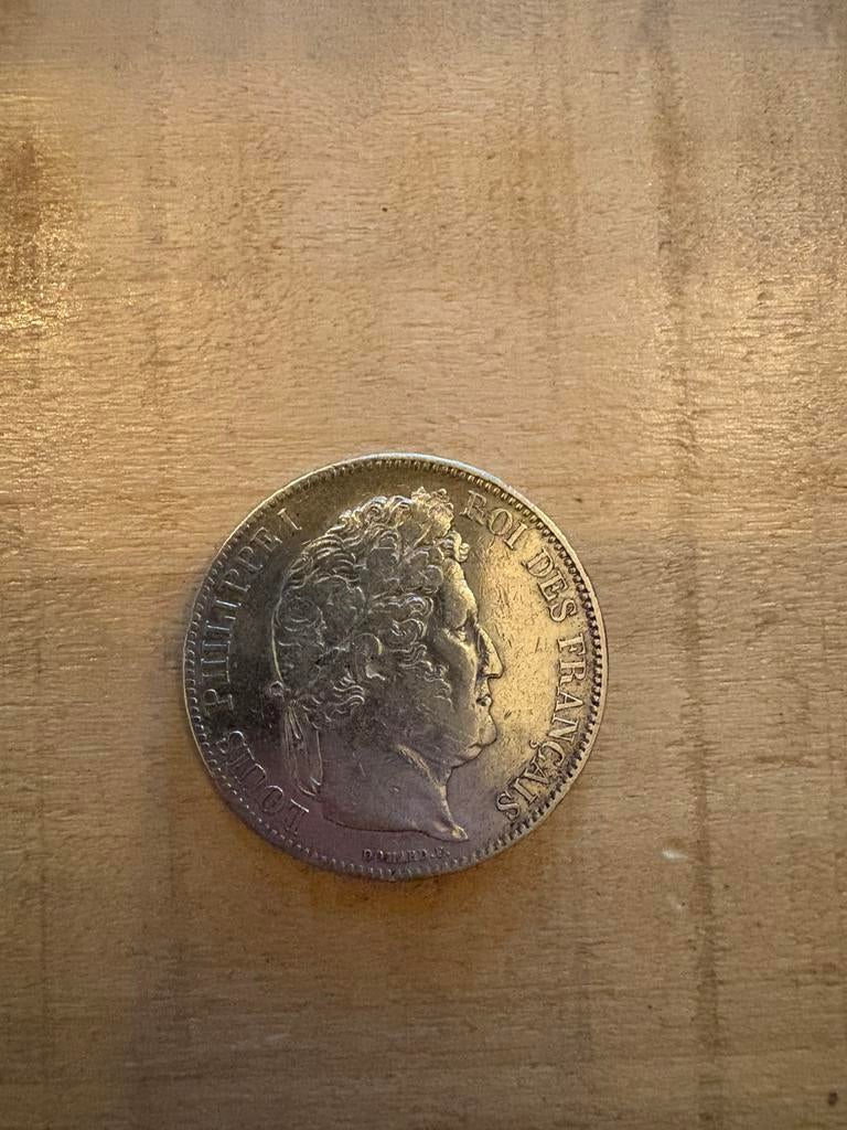 Louis philippe1 1832 5fr zilver, Ophalen of Verzenden, Zilver