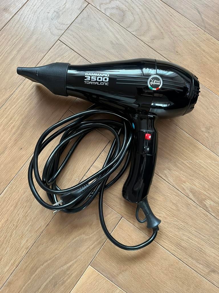 Haarföhn gammapiu 3500 tormalionic Z.G.A.N, Ophalen of Verzenden, Zo goed als nieuw, Haardroger