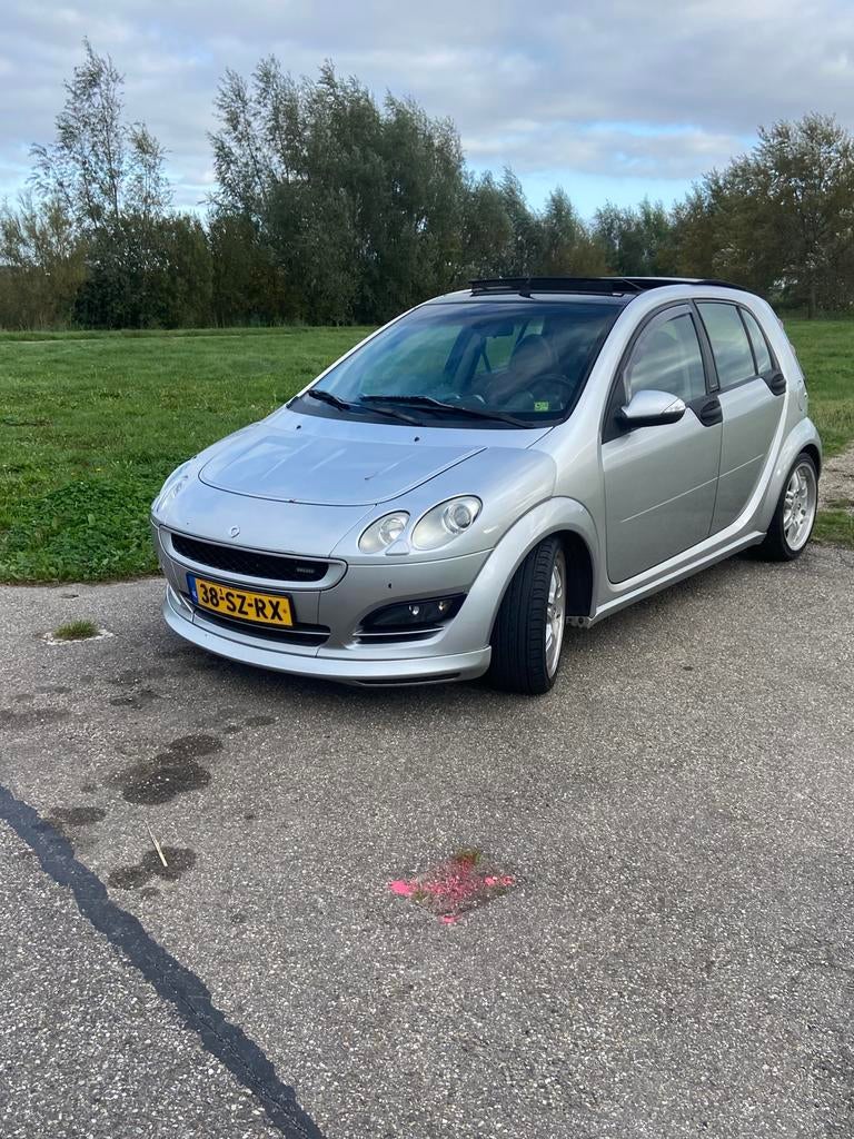 Smart forfour brabus 1.5 turbo 177pk, Cuir, Argent ou Gris, Achat, ForFour