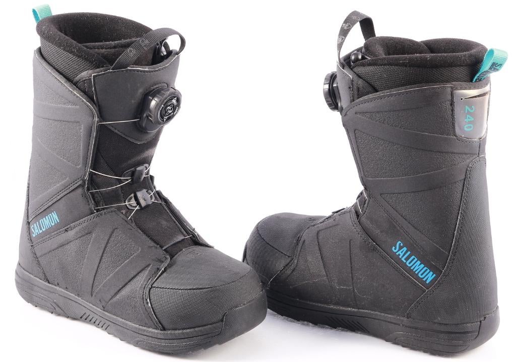 38,5 EU snowboard schoenen SALOMON FACTION RTL BOA, Sport en Fitness, Snowboarden, Ophalen of Verzenden, Gebruikt, Schoenen
