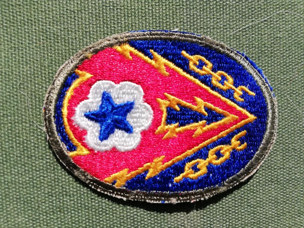 Insigne US ETO (European Theater of Operations)US ww2, Enlèvement ou Envoi, Armée de terre, Emblème ou Badge
