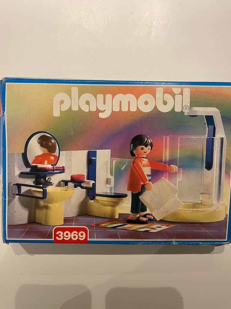 Salle de bain Playmobil 3969, Enlèvement ou Envoi, Utilisé