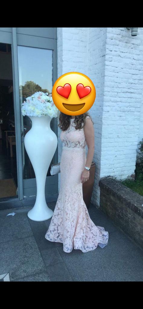 Robe de soirée porter quelques heures.., Zo goed als nieuw