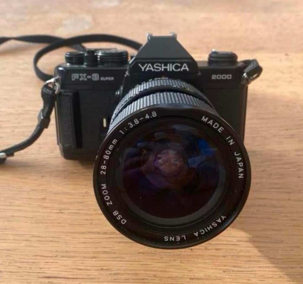 Yashica FX- 3 Super 2000+ Yashica Lens, Audio, Tv en Foto, Fotocamera's Analoog, Zo goed als nieuw, Ophalen