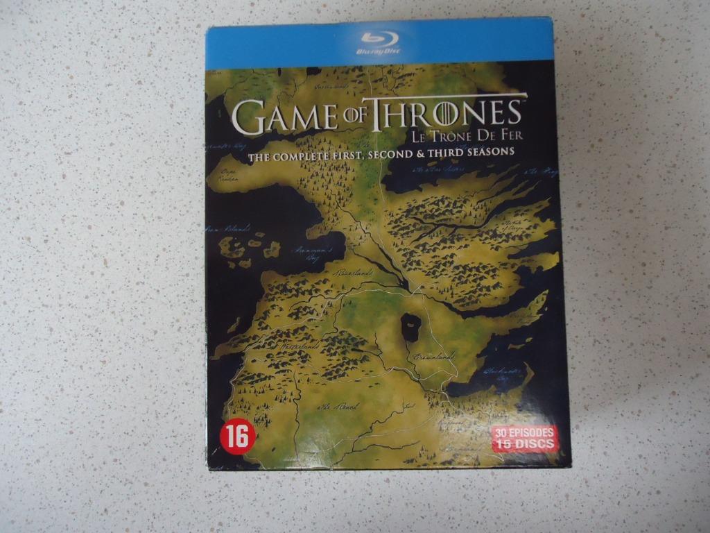 15 Blu-Ray Disc BOX "Game of Thrones" anno 2013., Enlèvement ou Envoi, Comme neuf, TV & Séries télévisées