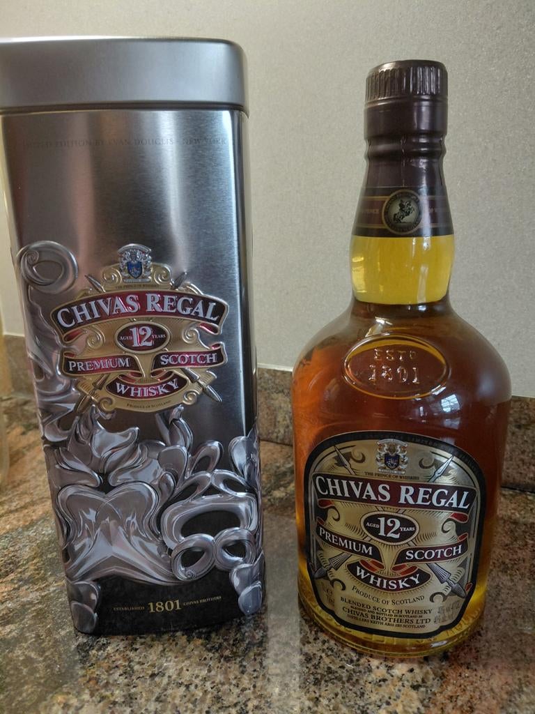 Chivas regal 12 years old, Collections, Vins, Enlèvement