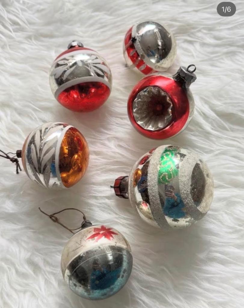 Boules de Noël en verre, Enlèvement ou Envoi