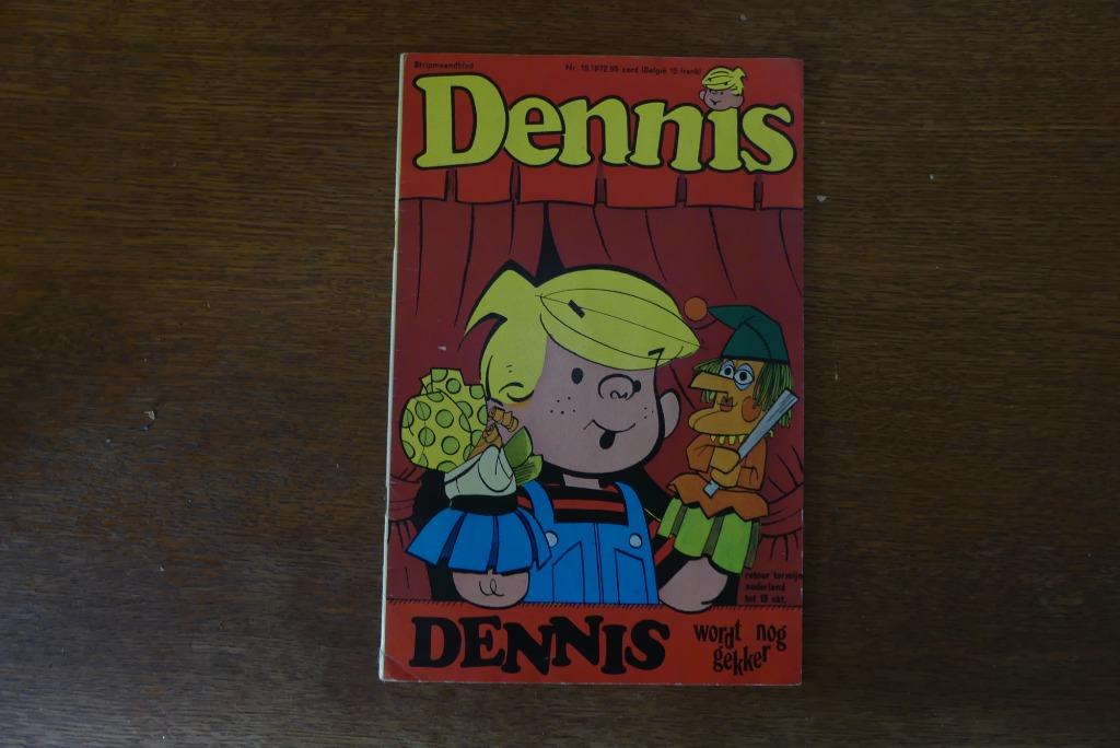 Dennis stripmaandblad nr19 1972, Boeken, Stripverhalen, Eén stripboek, Ophalen of Verzenden, Gelezen