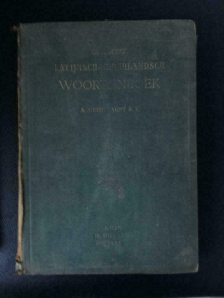 Beknopt Latijnsch-Nederlandsch Woordenboek, Gelezen, Latijn, Verzenden, A. Geerebaert