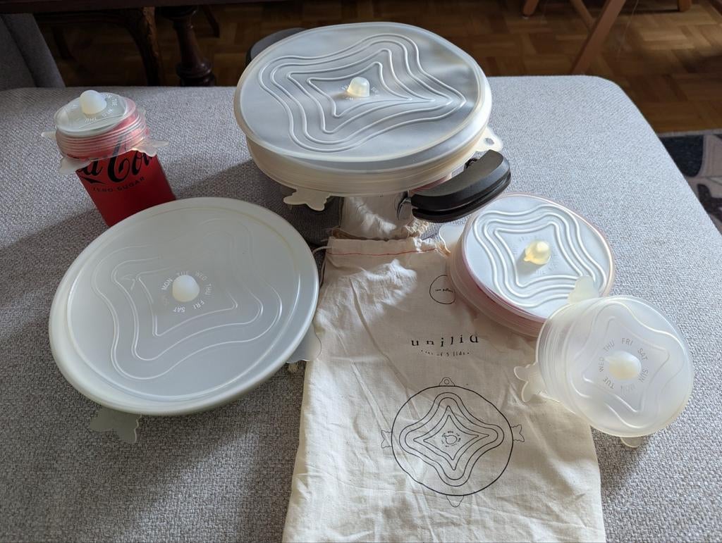 15 Universele silicone deksels, Ophalen of Verzenden, Nieuw