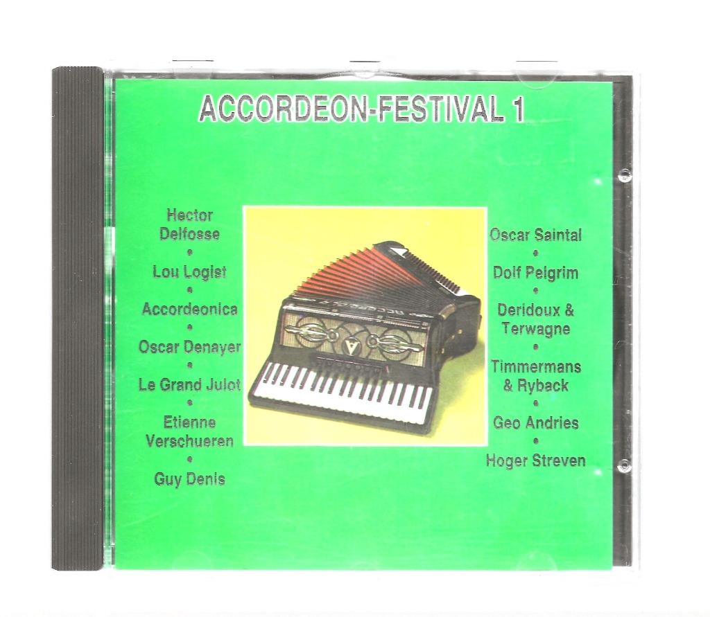 cd: accordeon-festival 1, Enlèvement ou Envoi, Utilisé